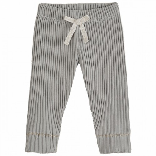 Grey Organic Cotton Jersey Legging