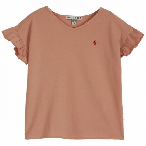 Organic Cotton Jersey T-Shirt Pivoine