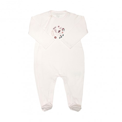 Circle Flowers Babygrow