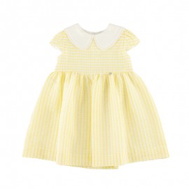 Yellow Gingham Dress