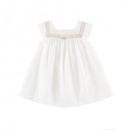 White Frill Dress