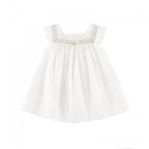 White Frill Dress